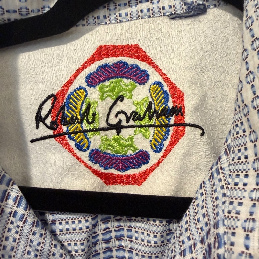 Men's Robert Graham XL button down like new